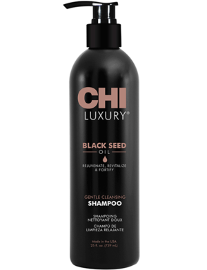 CHI Luxury Black Seed Oil Gentle Cleansing Shampoo – Очищаючий шампунь для волосся з олією чорного кмину, 739 мл