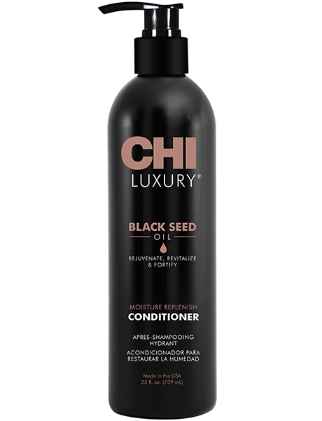 CHI Luxury Black Seed Oil Moisture Replenish Conditioner – Зволожуючий кондиціонер з олією чорного кмину, 739 мл