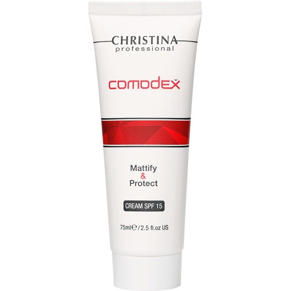 CHRISTINA Comodex Mattify & Protect Cream SPF15 - Матирующий защитный крем SPF15, 75мл