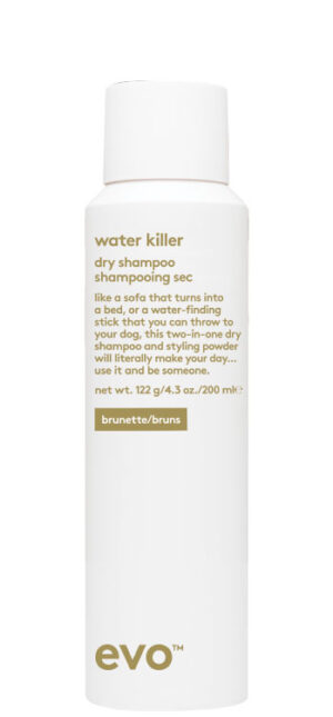evo water killer dry shampoo brunette - Сухой шампунь для волос 100мл