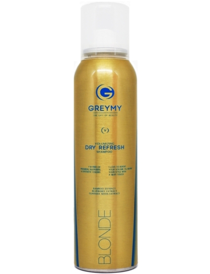 GREYMY VOLUMIZING Dry Refresh Shampoo BLONDE - Сухой шампунь для СВЕТЛЫХ волос 150мл