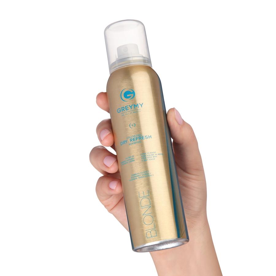 GREYMY VOLUMIZING Dry Refresh Shampoo BLONDE - Сухий шампунь для СВІТЛОГО волосся 150мл