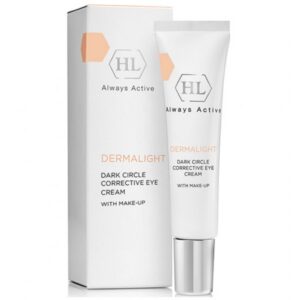 Holy Land DERMALIGHT Dark Circle Corrective Eye Cream With Make-up - Коригуючий крем для повік з тонуючим ефектом, 15 мл