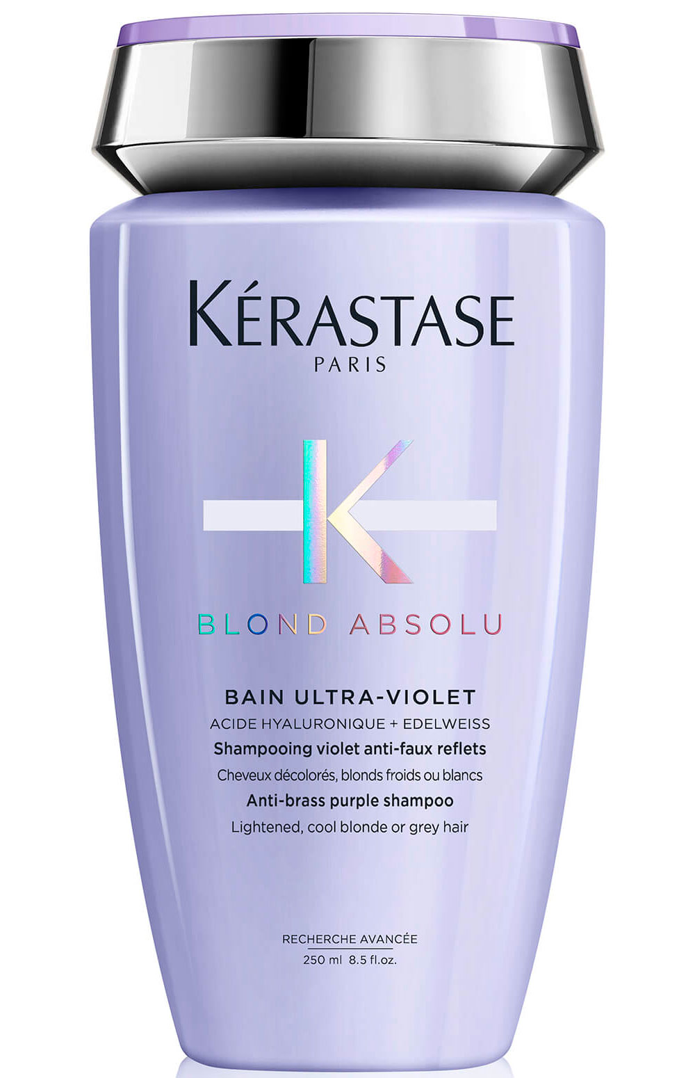 Kerastase Blond Absolu Bain Ultra-Violet Shampoo - Шампунь-ванна фіолетовий, що нейтралізує жовті півтони, 250 мл