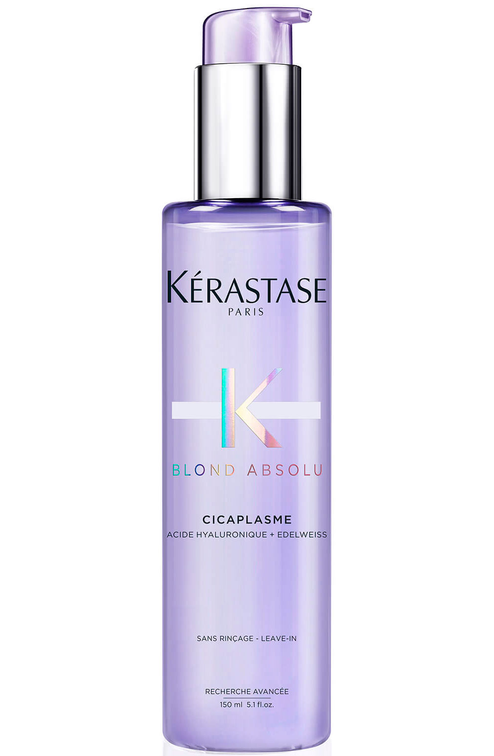 Kerastase Blond Absolu Cicaplasme Heat Protectant - Сироватка для зміцнення освітленого, мелірованого та сивого волосся, 150 мл