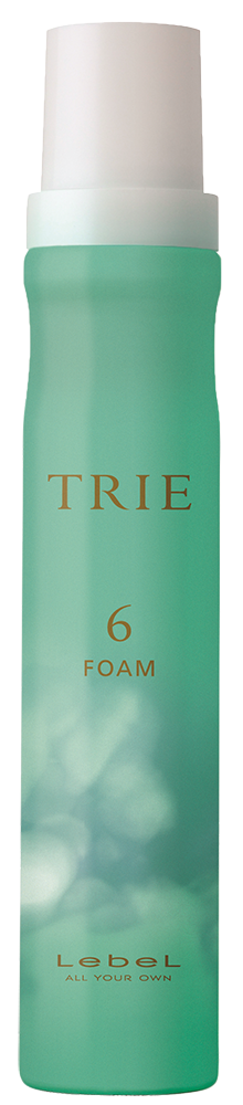 Lebel Trie Foam 6 - Пена для укладки волос средней фиксации 200мл