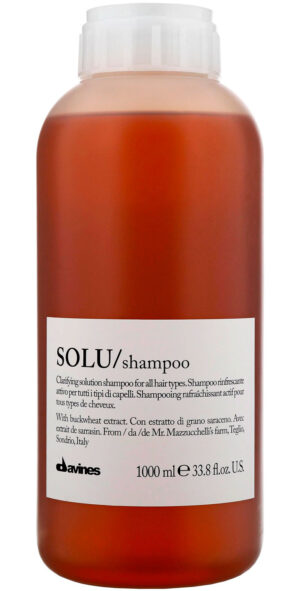 Davines SOLU/ shampoo - Шампунь для глубокого очищения волос и кожи головы 1000мл
