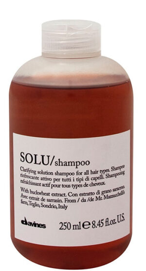 Davines SOLU/ shampoo - Шампунь для глубокого очищения волос и кожи головы 250мл