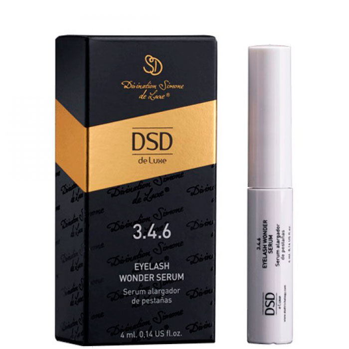 DSD Luxe Hair Loss Treatment Eye Lash Wonder Serum No.3.4.6 - Сироватка для росту вій № 3.4.6, 4мл
