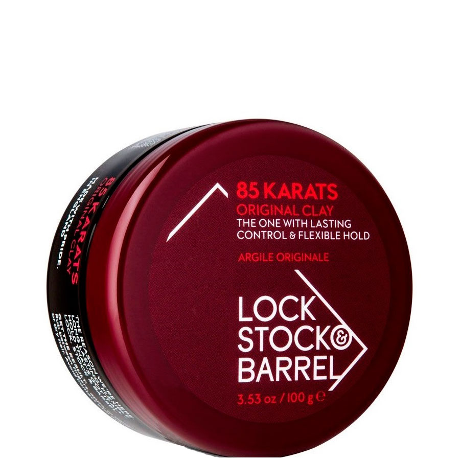 LOCK STOCK & BARREL 85 Karats Shaping Clay - Глина «85 КАРАТ» для моделювання волосся з матовим ефектом 100г