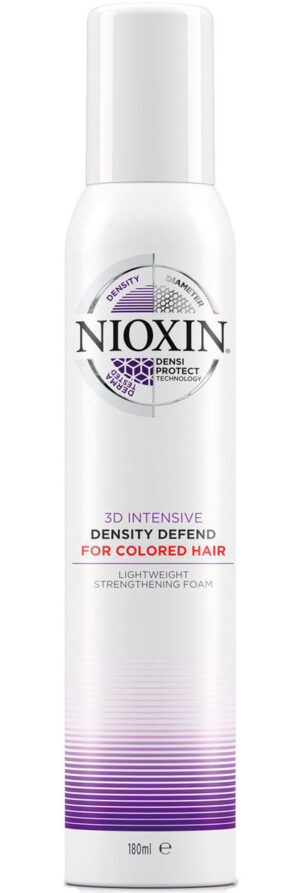 NIOXIN 3D Styling FOR COLORED HAIR FOAM - Мусс для защиты плотности окрашенных волос 200мл