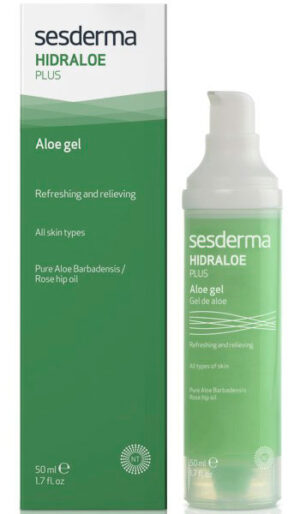 Sesderma HIDRALOE PLUS Aloe gel - Успокаивающий Алоэ-гель для лица и тела 50мл