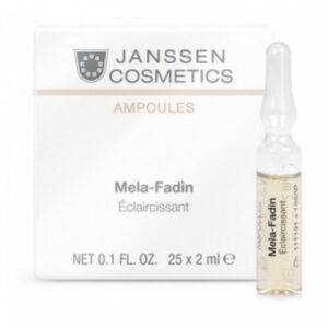 JANSSEN Cosmetics Ampoules Мela-Fadin (skin lightening) - Янссен Осветляющие Ампулы 7 х 2мл