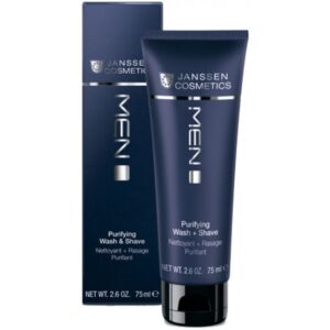 JANSSEN Cosmetics MEN Purifying Wash & Shave - Нежный крем для умывания и бритья 75мл