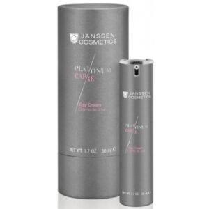 JANSSEN Cosmetics PLATINUM CARE Night Cream - Реструктурирующий ночной крем с пептидами и коллоидной платиной 50мл
