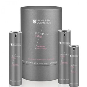JANSSEN Cosmetics PLATINUM CARE Face Care Set - Набор Face Care c пептидами и коллоидной платиной 50 + 50 + 15мл
