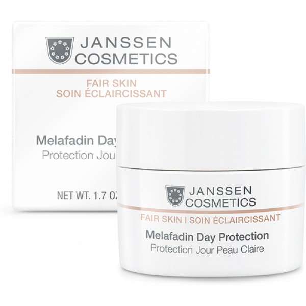 JANSSEN Cosmetics Fair Skin Melafadin Day Protection - Янссен Осветляющий Дневной Крем (SPF 20) 50мл