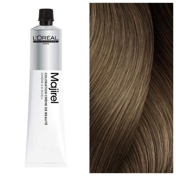 L’Oreal Professionnel Majirel Cool Inforced – Стойкая крем-краска для волос Светло-бежевый блондин 8.13, 50 мл