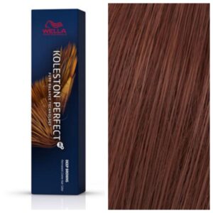Wella Professionals Koleston Perfect ME+ - Стойкая перманентная крем-краска для волос Deep Browns 6/74 Блондин Темно-Коричневый Медный, 60 мл
