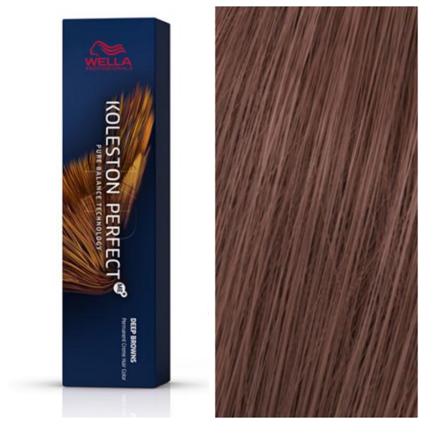 Wella Professionals Koleston Perfect ME+ - Стойкая перманентная крем-краска для волос Deep Browns 7/75 Блондин Средне-Коричневый Красное Дерево, 60 мл