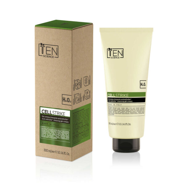 Ten Science Cell Strike Gel-Cream - Антицелюлітний дренажний крем-гель, 300мл