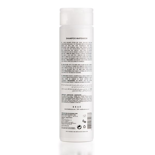 Brae Bond Angel Blond Balance Shampoo Matizador - Тонуючий шампунь для волосся, 250 мл
