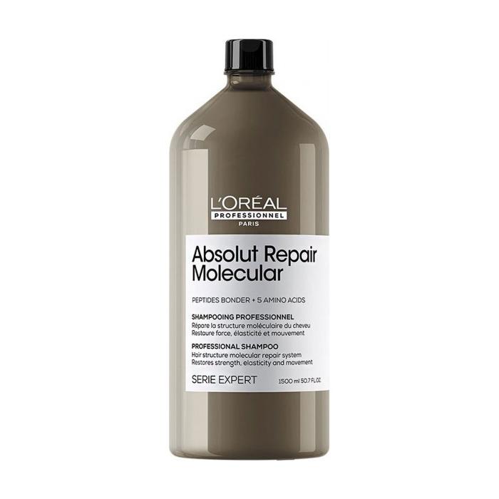 L'Oreal Professional Absolut Repair Molecular Shampoo - Шампунь для молекулярного відновлення структури пошкодженого волосся, 300 мл