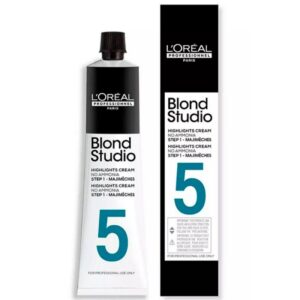 L'OREAL Professional Blond Studio Cream Step-1 Mejimeches 5 - Крем для мелірування волосся без аміаку 50мл