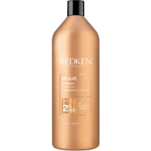 Redken All Soft Shampoo - Шампунь для живлення та пом'якшення волосся, 1000 мл