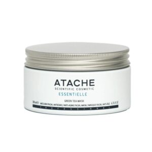 Atache Essentielle Reafirming Mask Green Tea – Восстанавливающая и успокаивающая маска для лица с экстрактом зеленого чая, 200 мл