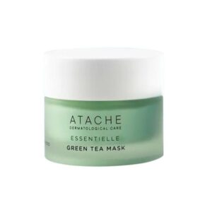 Atache Essentielle Reafirming Mask Green Tea – Відновлююча та заспокійлива маска для обличчя з екстрактом зеленого чаю, 50 мл