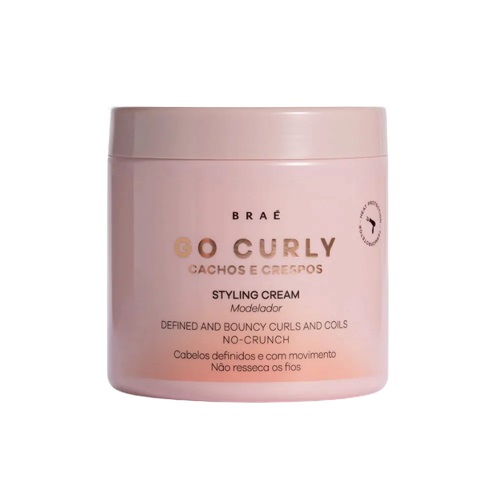 Brae Go Curly Crespos Styling Cream – Крем для стайлинга вьющихся волос, 500 мл