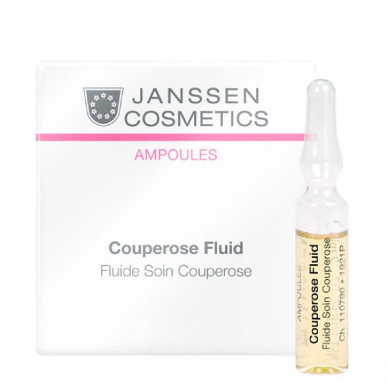 JANSSEN Cosmetics Ampoules Аnti-Couperose (couperosed skin) - Антикупероз (куперозная кожа) 3 х 2 мл
