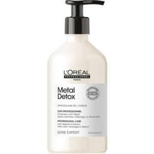 L'OREAL Professionnel Metal Detox Conditioner - Догляд-кондиціонер для відновлення фарбованого волосся 500мл