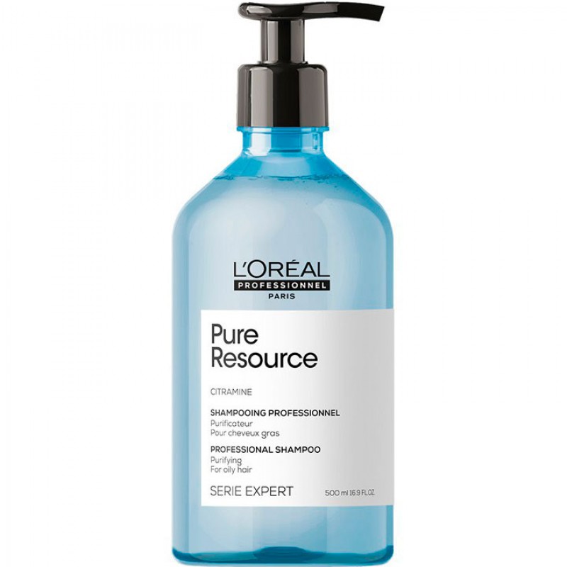 L'OREAL Professionnel Pure Resource Shampoo - Шампунь для жирної шкіри голови, 500 мл