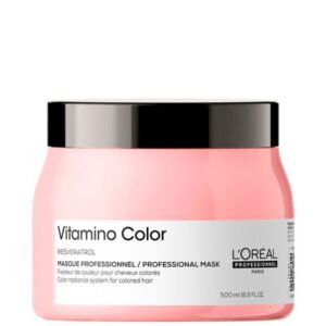 L'Oreal Professional Serie Expert Vitamino Color Resveratrol Mask – Маска для фарбованого волосся, 500 мл