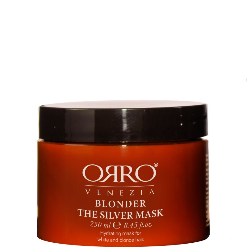 ORRO BLONDER Silver Mask - Серебряная маска для светлых волос, 250 мл