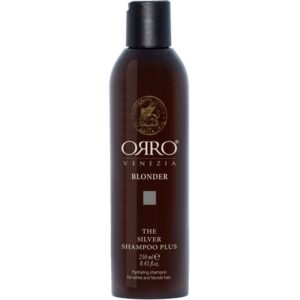 ORRO BLONDER Silver Shampoo Plus - Серебряный шампунь плюс для светлых волос, 250 мл