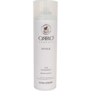 ORRO STYLE Hairspray ultra strong - Лак для волосся УЛЬТРАСИЛЬНОЇ фіксації, 500 мл