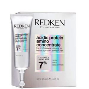 REDKEN Acidic Protein Concentrate - Концентрат протеїновий для повної та миттєвої трансформації волосся, 10 х 10 мл