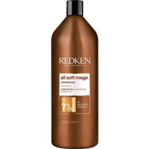 Redken All Soft Mega Conditioner - Кондиціонер для живлення дуже сухого та ламкого волосся, 1000 мл