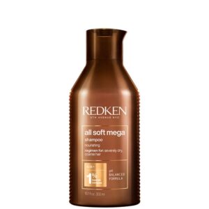 Redken All Soft Mega Shampoo - Шампунь для питания очень сухих и ломких волос, 300 мл