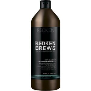 REDKEN BREWS Mint Shampoo - Тонизирующий шампунь для волос 1000мл