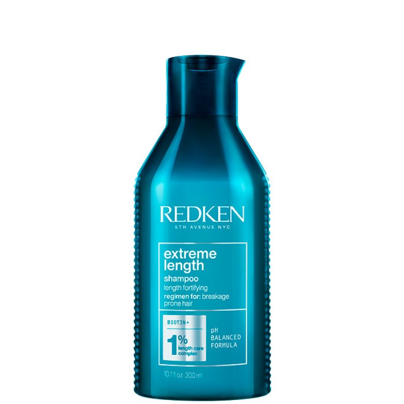 Redken Extreme Length Shampoo - Шампунь для зміцнення волосся по довжині, 300 мл