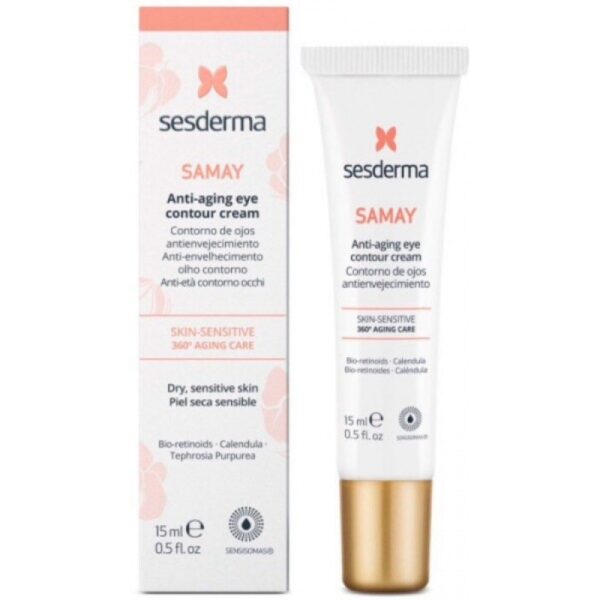 Sesderma SAMAY Anti-aging eye contour cream - Крем-контур антивозрастной для зоны вокруг глаз 15мл