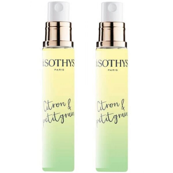 SOTHYS AROMA Scented water delicate - Туалетная вода с ароматом ЛИМОНА и ПЕТИГРЕЙНА 2 х 15мл