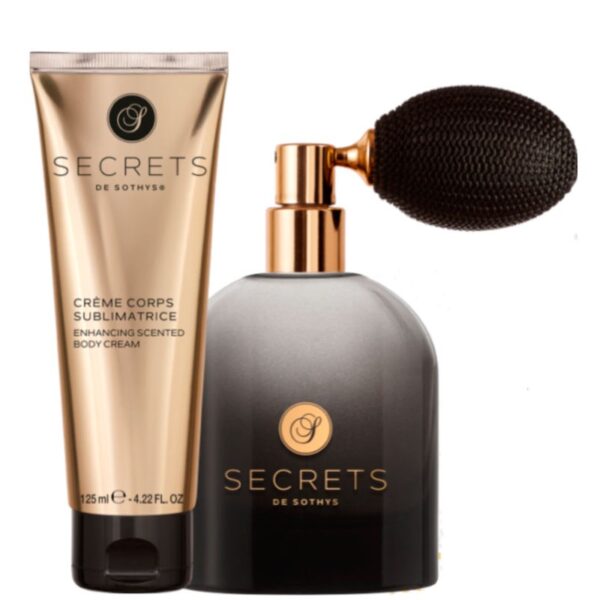 SOTHYS SECRETS SET - Подарочный набор: парфюмированная вода "SECRETS" + Крем для тела 50 + 75мл