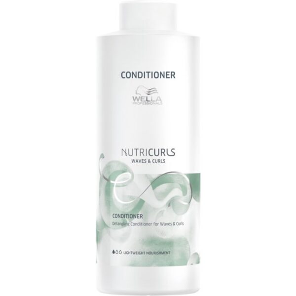 WELLA Professionals NUTRICURLS Conditioner for Waves & Curls - Бальзам-кондиционер для вьющихся и кудрявых волос 1000мл
