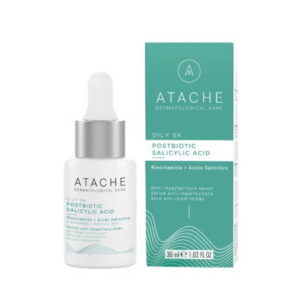 Atache Oily SK Postbiotic Salicylic Serum – Лікувальна сироватка для шкіри обличчя, 30 мл