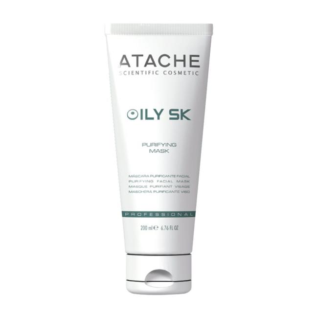 Atache Oily SK Рurifying Mask – Антибактеріальна очищувальна маска для обличчя, 100 мл